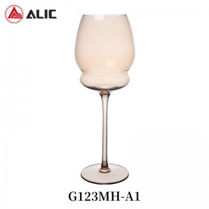 Lead Free High Quantity Wine Glass G123MH-A1