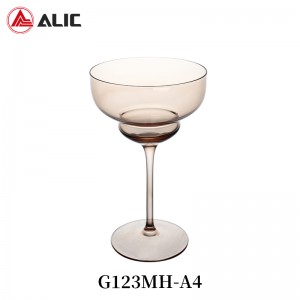 Lead Free High Quantity Ice Cream Glass Glass G123MH-A4