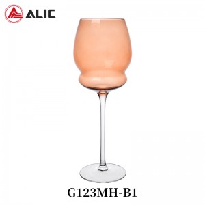 Lead Free High Quantity Wine Glass G123MH-B1