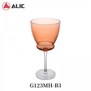 Lead Free High Quantity Wine Glass G123MH-B3
