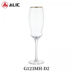 Lead Free High Quantity Champagne Glass G123MH-D2