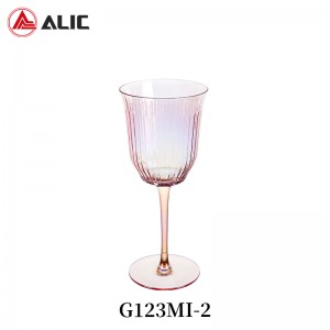 Lead Free High Quantity wine Glass G123MI-2