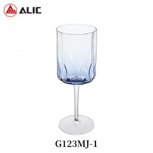 Lead Free High Quantity Wine Glass G123MJ-1