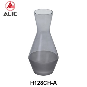 Lead Free High Quantity Hand Painted Smoky Color Carafe H128CH-A 1400ml