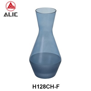 Lead Free High Quantity Hand Painted Blue Perennial Color Carafe H128CH-F 1400ml