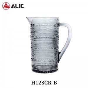 Lead Free High Quantity  Pitcher & Jug Glass H128CR-B