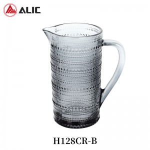 Lead Free High Quantity  Pitcher & Jug Glass H128CR-B