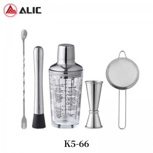 COCKTAIL SHAKER SET 350ML K5-66