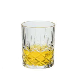 Whiskey Glasses Crystal Tumbler Whiskey Wine Glasses OEM Customization Wholesale Diamond Pattern Glass KTY6230