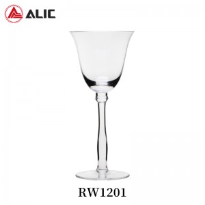 High Quality Lead Free Hand Blown Burgundy Wine Glass Goblet 170ml RW1201