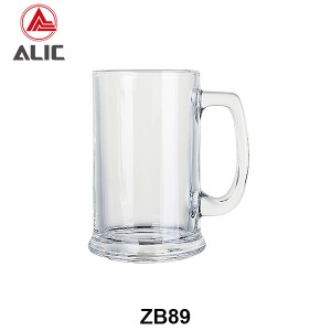 Lead Free High Quantity Machine Made Beer Glass ZB89
