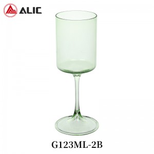 Lead Free High Quantity Wine Glass G123ML-2B