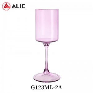 Lead Free High Quantity Wine Glass G123ML-2A