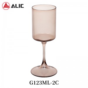 Lead Free High Quantity Wine Glass G123ML-2C