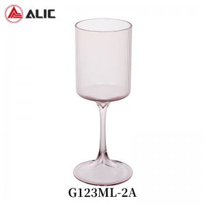 Lead Free High Quantity Wine Glass G123ML-2A