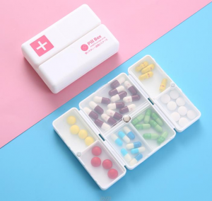 Pill Organizer 7 Compartments JS-027